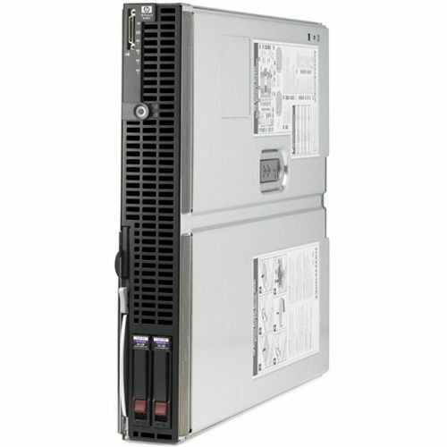HPE 492336-B21 ProLiant BL680c G5 Blade Server - 2 x Intel Xeon E7430 2.13 GHz - 8 GB RAM - Serial Attached SCSI (SAS) Controller Refurbished