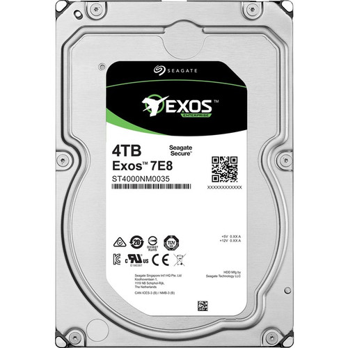 Seagate-IMSourcing 1V4107-005 Exos 7E8 ST4000NM0035 4 TB Hard Drive - 3.5" Internal - SATA (SATA/600) Refurbished