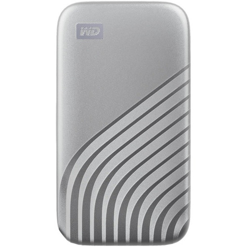 WD WDBAGF0010BSL-WESN My Passport WDBAGF0010BSL-WESN 1 TB Portable Solid State Drive - External - Silver