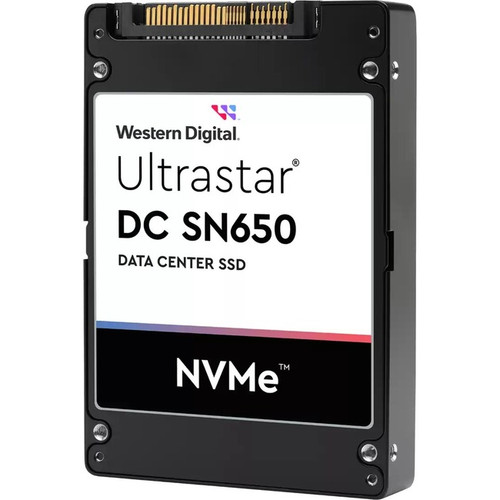 Western 0TS2433 Digital DC SN650 WUS5EA176ESP5E1 7.68 TB Solid State Drive - 2.5" Internal - PCI Express NVMe (PCI Express NVMe 4.0)