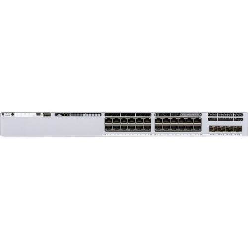 Cisco C9300L-24P-4G-E Catalyst 9300 24-port fixed Uplinks PoE+, 4X1G Uplinks, Network Essentials