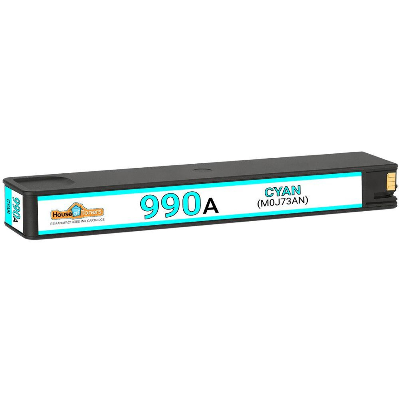 HP 990A (M0J73AN) Cyan Remanufactured Ink Cartridge