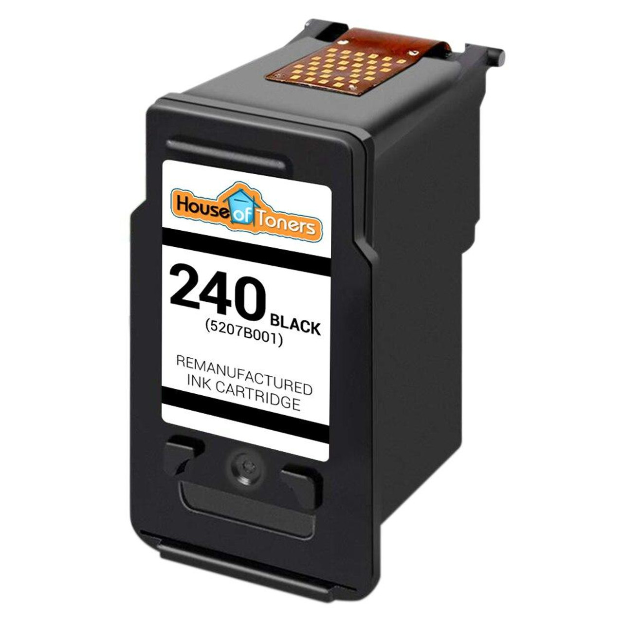 Remanufactured Ink Cartridge for Canon PG-240 (5207B001) Black  Houseoftoners