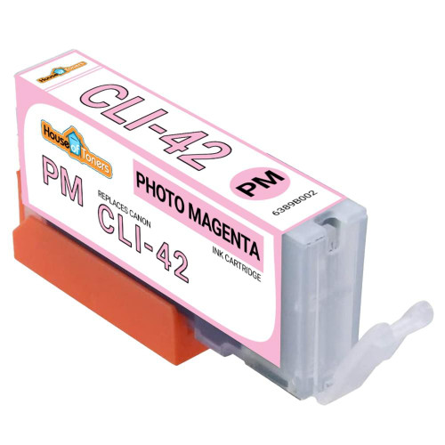HouseOfToners Compatible Replacement for Canon CLI-42 6389B002 Photo Magenta Ink Cartridge