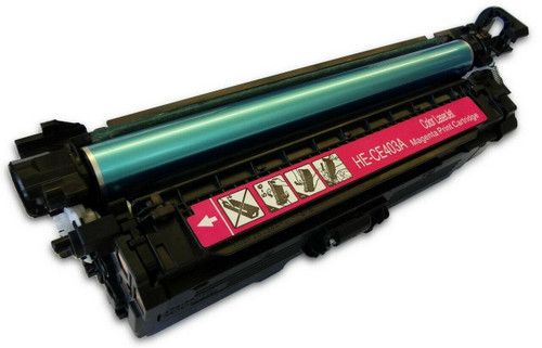 HouseOfToners Compatible Replacement for HP 507A CE403A Magenta Toner Cartridge