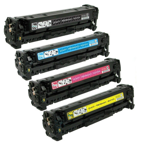 HouseOfToners Compatible Replacement for HP 305A Toner Cartridge 4PK - Black, Cyan, Magenta, Yellow