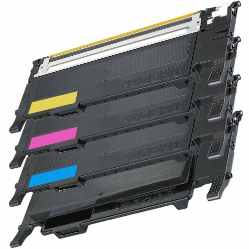 HouseOfToners Compatible Replacement for Samsung CLT-407 Toner Cartridge 4PK - Black, Cyan, Magenta, Yellow