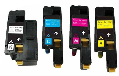 HouseOfToners Compatible Replacement for Dell C1660w Toner Cartridge 4PK - Black, Cyan, Magenta, Yellow