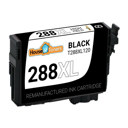HouseOfToners Remanufactured Replacement for Epson 288XL T288XL120 High Yield Black Ink Cartridge