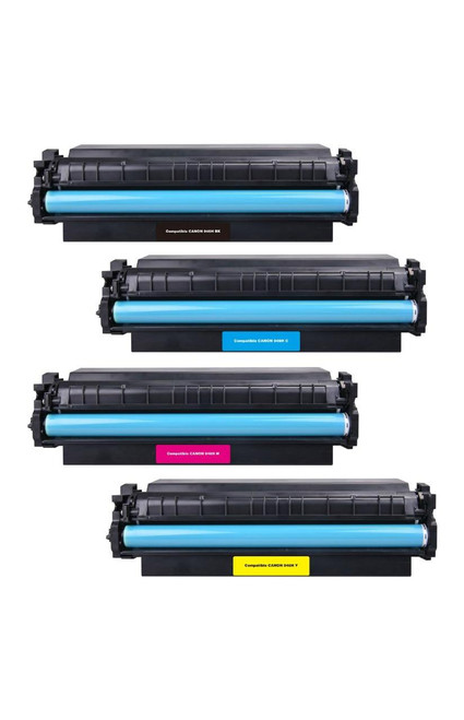 HouseOfToners Compatible Replacement for Canon 046H Toner Cartridge 4PK - Black, Cyan, Magenta, Yellow