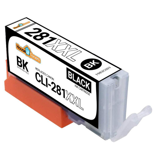 HouseOfToners Compatible Replacement for Canon CLI-281XXL 1983C001 High Yield Black Ink Cartridge