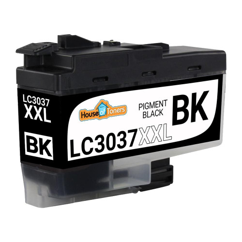 HouseOfToners Compatible Replacement for Brother LC3037BK Super High Yield Black Ink Cartridge
