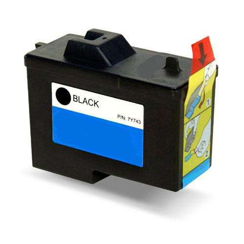 Dell Series 2 (7Y743) Black Ink Cartridge (Remanufactured)