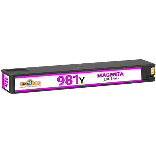 Remanufactured HP 981Y L0R14A Extra High Yield Magenta Ink Cartridge