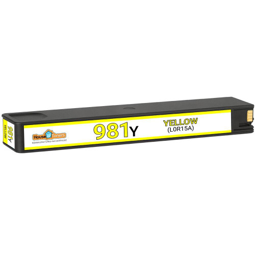 Remanufactured HP 981Y L0R15A Extra High Yield Yellow Ink Cartridge