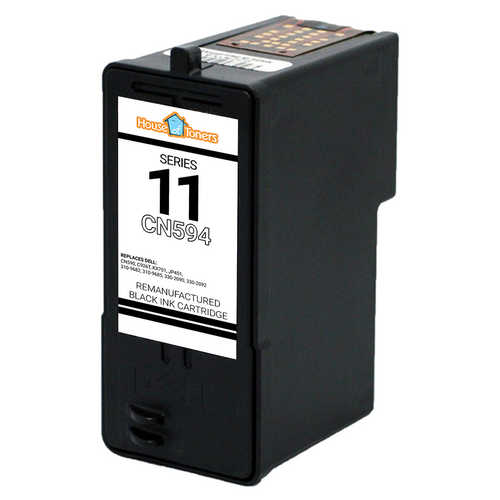 Dell Series 11 (CN594) High Yield Black Ink Cartridge (Remanufactured)