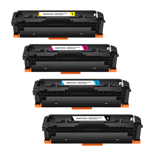 HP 414A 4 Pack BCMY  Toner Cartridge (Compatible)
