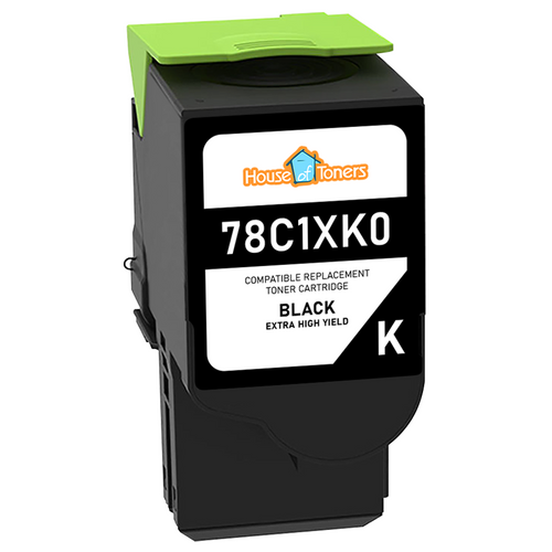 Lexmark 78C1XK0 Extra High Yield Black Remanufactured Toner Cartridge Lexmark 78C1XK0 Extra High Yield Black Remanufactured Toner Cartridge