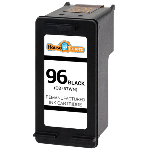 HP #96 (C8767WN) High Yield Black Ink Cartridge (Remanufactured)