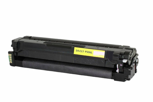 HouseOfToners Compatible Replacement for Samsung CLT-506 CLT-Y506L High Yield Yellow Toner Cartridge