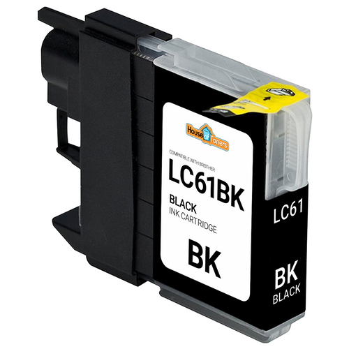 Brother LC-61 (LC61BK) Black Ink Cartridge (Compatible)