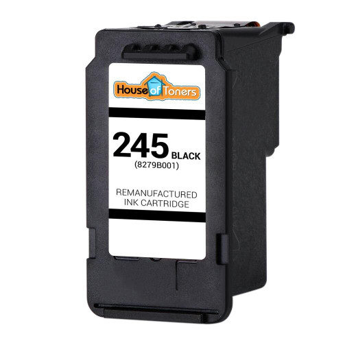 HouseOfToners Remanufactured Replacement for Canon PG-245 8279B001AA Black Ink Cartridge