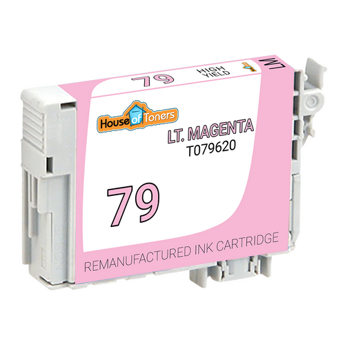 HouseOfToners Remanufactured Replacement for Epson 79 T079620 High Yield Light Magenta Ink Cartridge