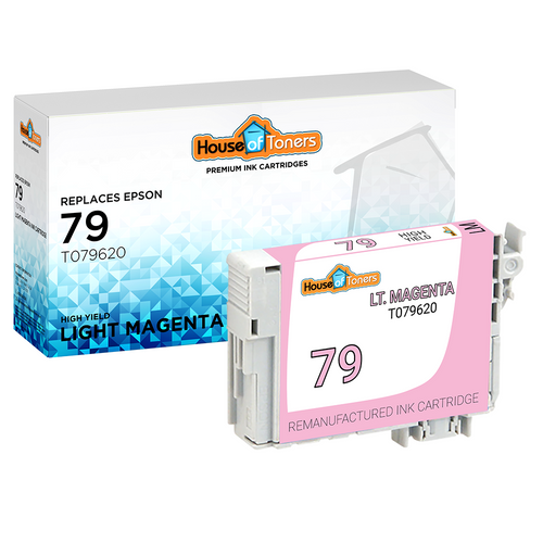 Epson 79 (T079620) High Yield Light Magenta Remanufactured Ink Cartridge