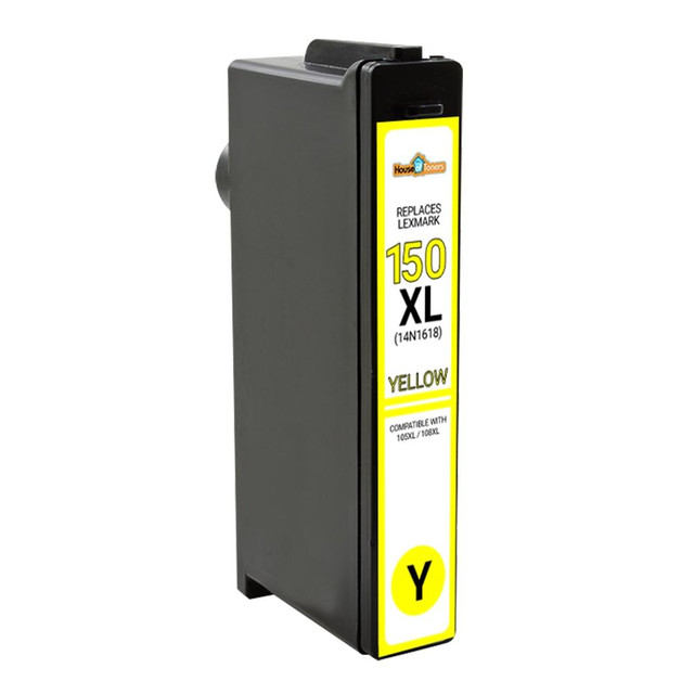 Lexmark Ink 150 Compatible Ink Cartridge for Lexmark #150XL (14N1618) HY Yellow ...