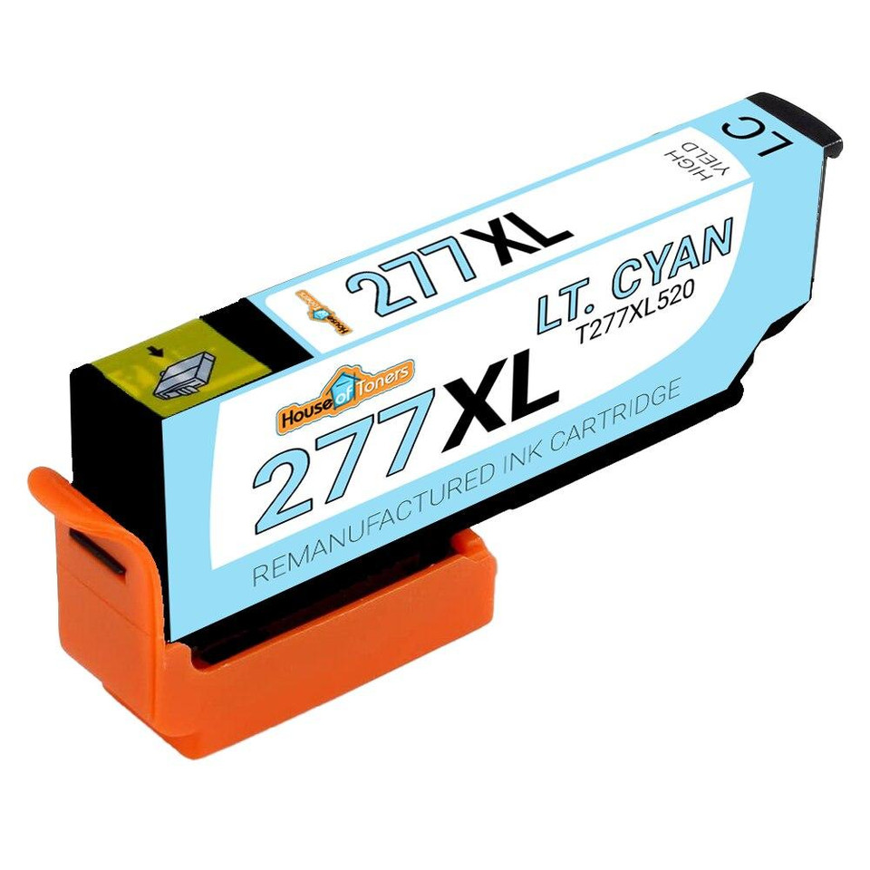 T Ink Remanufactured Ink Cartridge for Epson T277XL HY 6PK - 1 BCMY, Lt. Cyan ...