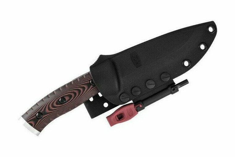 863 BUCK KNIFE SELKIRK FIXED BLADE 420 STAINLESS WITH FIRE STARTER, CAMP KNIFE