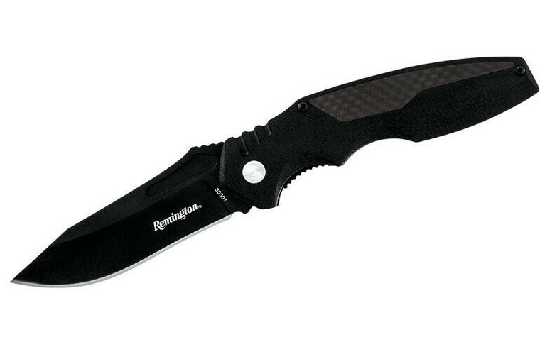 R30001 REMINGTON G10 TACTICAL HUNTER FOLDING POCKET KNIFE WITH CLIP