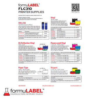 formuLABEL FLC310 Printer Spec Sheet