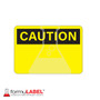 formuLABEL™ OSHA Header 3.5" x 5" Rolls (250 Labels), OSHA: Caution.