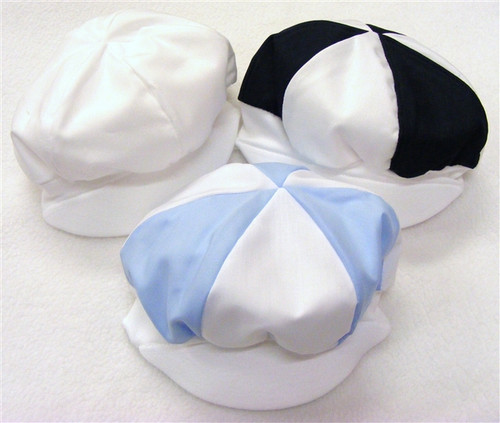 P035 LINED POLY/COTTON CAP