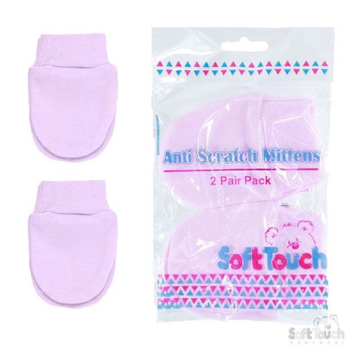 P110-P SOFT TOUCH TWIN PACK SCRATCH MITTS