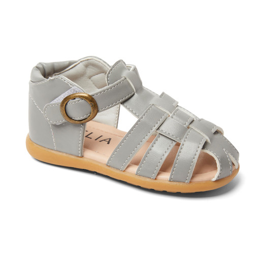 MELIA VICTOR GLADIATOR SANDAL - GREY