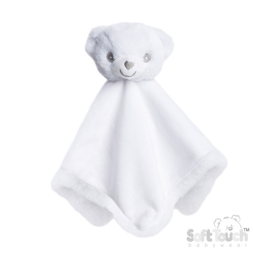 EBC60-W 'SOFT TOUCH' ECO RECYCLED BEAR COMFORTER - WHITE