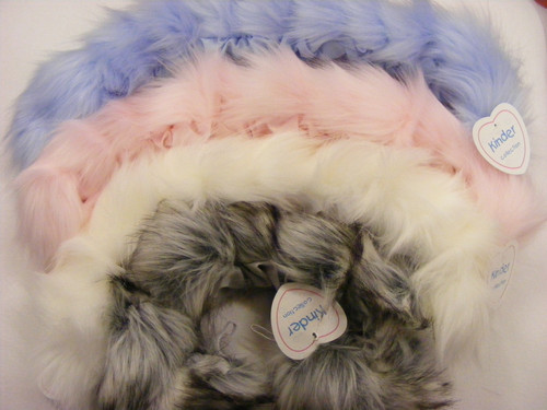 KINDER FAUX FUR PRAM HOOD TRIMS