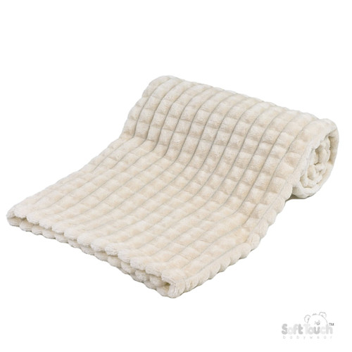Soft Touch FBP165-C Soft Touch Square Waffle Wrap -- BEIGE