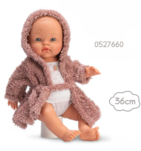 0527660 ASI 36cm Dressing Gown Doll - Pink
