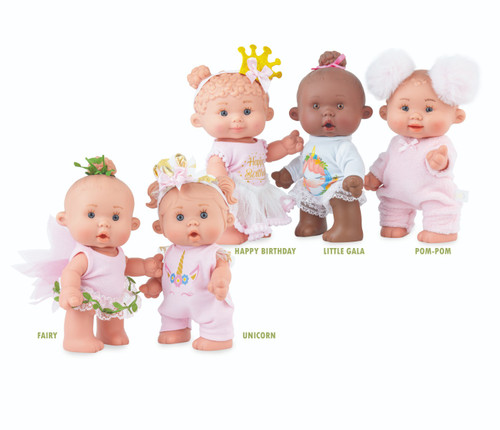 MP2934 Marina & Pau 26cm Pepotin Nenote Magic Kids Display Hard Body Dolls - 8 in a Box