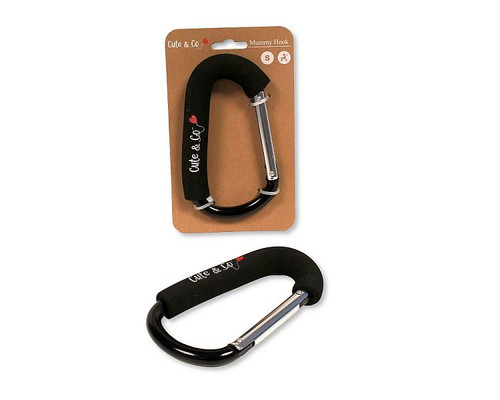 Nursery Time Small Metal ' Mummy Hook ' for Pushchairs and Prams