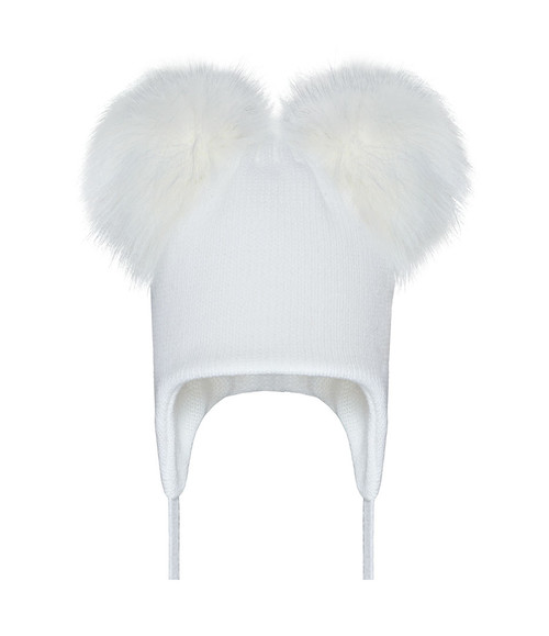 Pom Pom Envy Double Bubble White