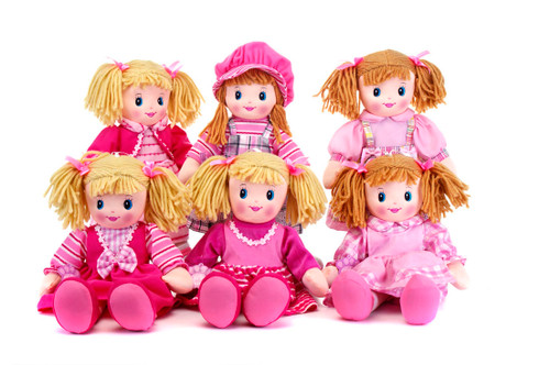 Rag Dolls 48028 51cm Assorted 6 Pack
