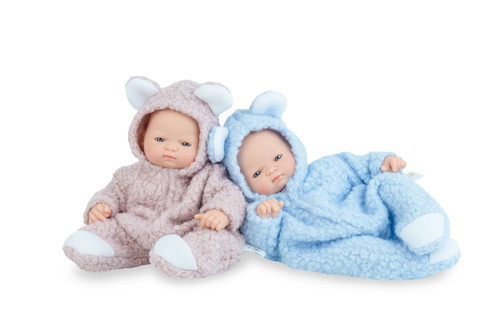 MP108 Marina & Pau 26cm SUEÑECITOS MINI TEDDY INDIVIDUAL BOX Soft Body Doll - Pink