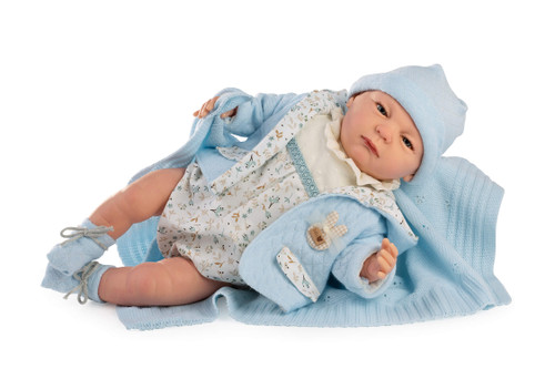 Berbesa My Little Reborn Doll Blue Jacket 5309