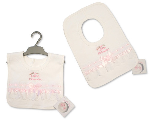 NURSERY TIME BW-104-824 BABY P.O.BIBS - PRINCESS