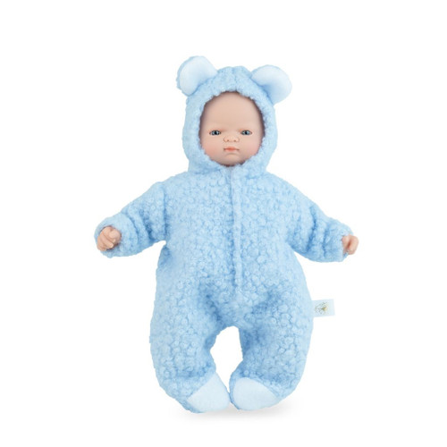 MP108 Marina & Pau 26cm SUEÑECITOS MINI TEDDY INDIVIDUAL BOX Soft Body Doll - Blue