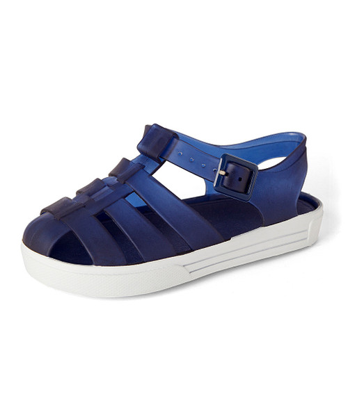 MELIA PARKER JELLY SANDALS - NAVY.